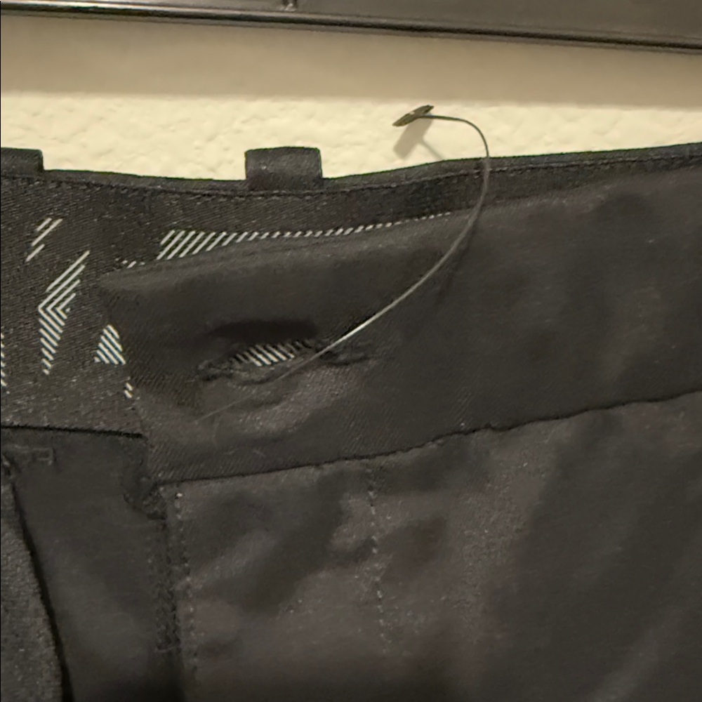 Nike Men's Black Flat Front Shorts - Picture 4 of 5
